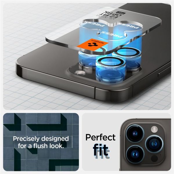 Spigen Lens Protector Glas.tR EZ FIT 2PCS Clear-Apple iPhone 17 Pro/17 Pro Max/16 Pro/16 Pro Max/15 Pro/15 Pro Max/14 Pro/14 Pro Max (AGL06914) - Image 12