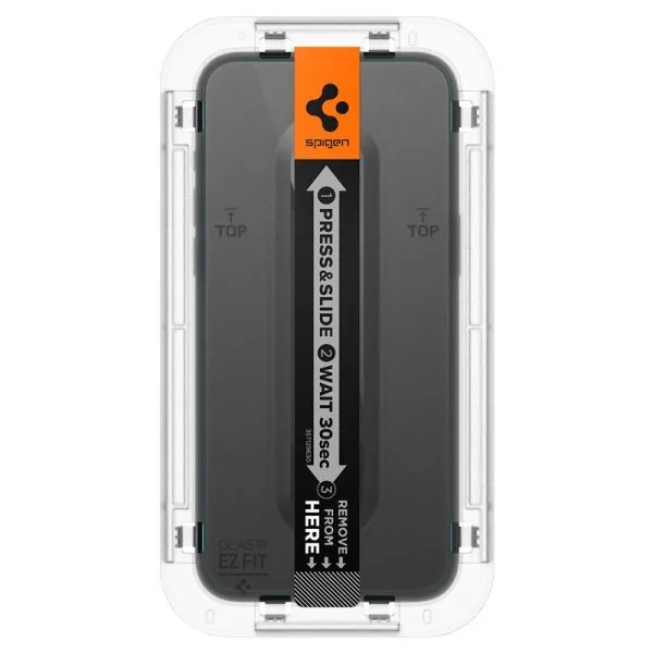 Spigen EZ Fit GLAS.tR Privacy-Apple iPhone 15 Pro Max (AGL07118) - Image 14