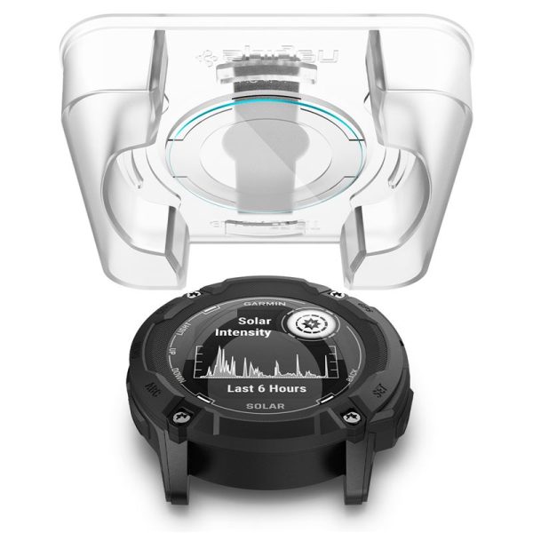 SPIGEN GLAS.TR EZ FIT 2-PACK GARMIN INSTINCT 2X SOLAR CLEAR (AGL07593) - Image 16