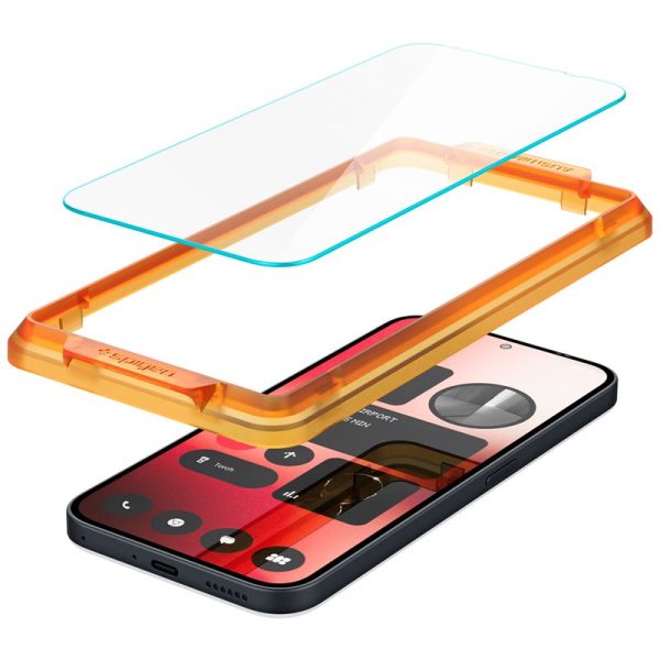 SPIGEN ALM GLAS.TR 2-PACK NOTHING PHONE 2A / 2A PLUS CLEAR (AGL07681) - Image 17