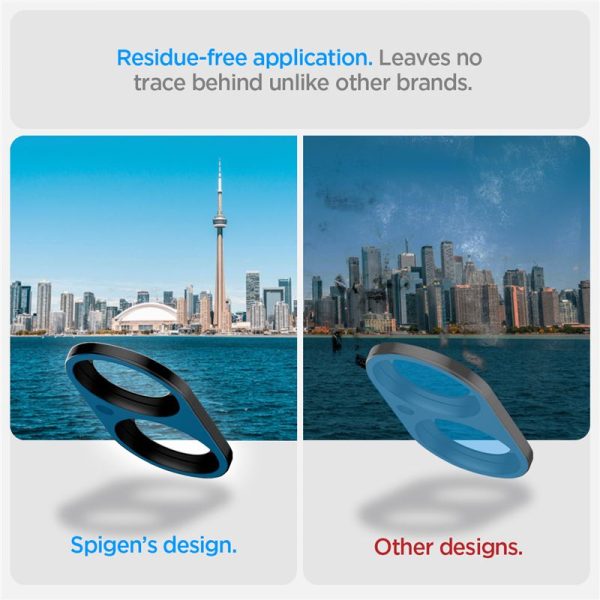 SPIGEN OPTIK GLAS.TR CAMERA PROTECTOR 2-PACK IPHONE 16 / 16 PLUS BLACK (AGL07922) - Image 17