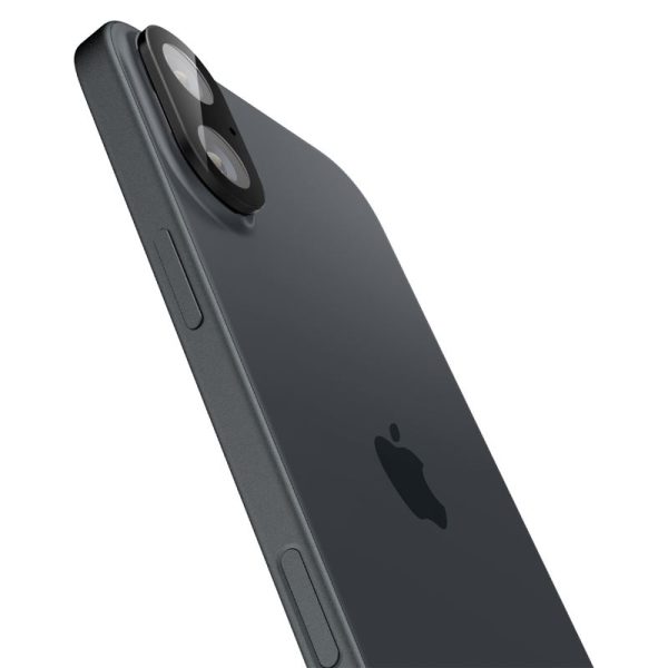 SPIGEN OPTIK GLAS.TR CAMERA PROTECTOR 2-PACK IPHONE 16 / 16 PLUS BLACK (AGL07922) - Image 27