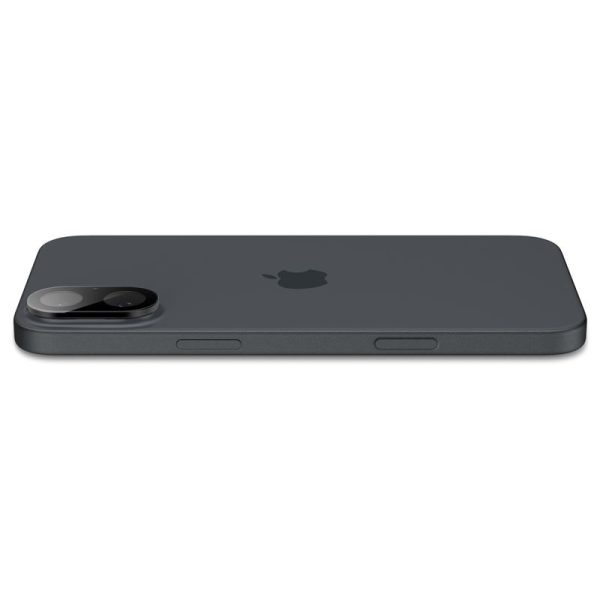 SPIGEN OPTIK GLAS.TR CAMERA PROTECTOR 2-PACK IPHONE 16 / 16 PLUS BLACK (AGL07922) - Image 19