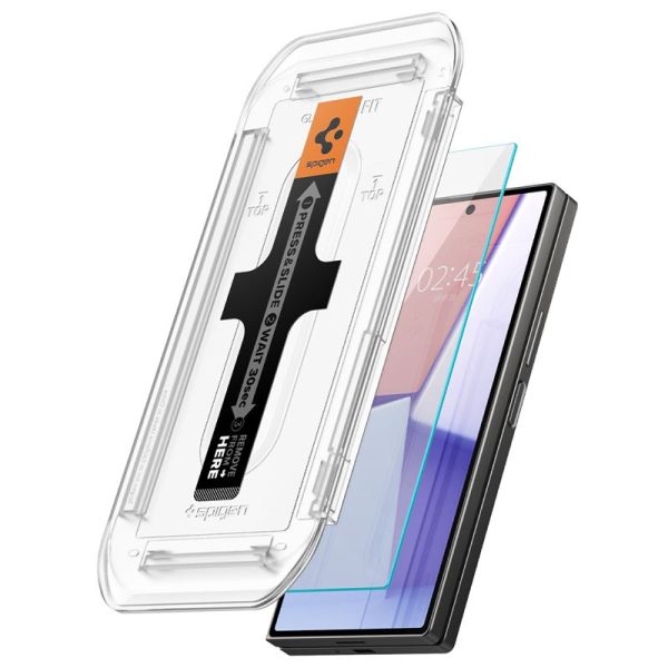 Spigen EZ Fit GLAS.tR Slim 2PCS Clear-Samsung Galaxy Z Fold 6 (AGL07969) - Image 21