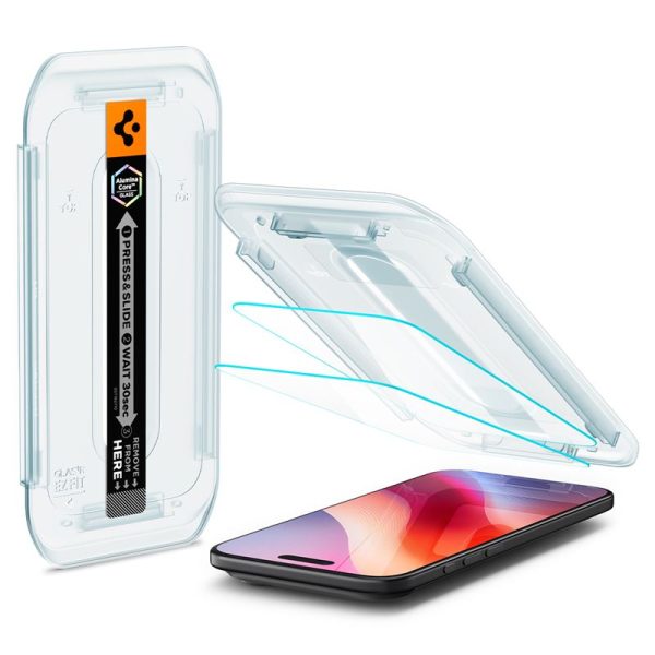 Spigen Glass tR EZ Fit Pro HD 1 Pack Transparency-Apple iPhone Air (AGL09870) - Image 7