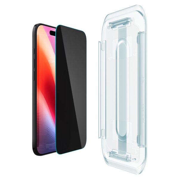 Spigen Glass tR EZ Fit Pro HD (Privacy) 1 Pack Transparency-Apple iPhone Air (AGL09871) - Image 3