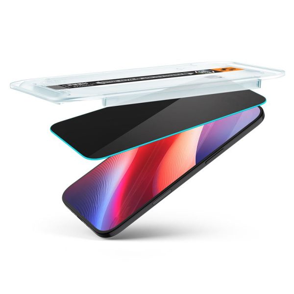 Spigen Glass tR EZ Fit Pro HD (Privacy) 1 Pack Transparency-Apple iPhone Air (AGL09871) - Image 5