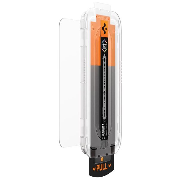Spigen Glass tR EZ Fit Pro HD (Privacy) 1 Pack Transparency-Apple iPhone 17/16 Pro (AGL10098) - Image 4