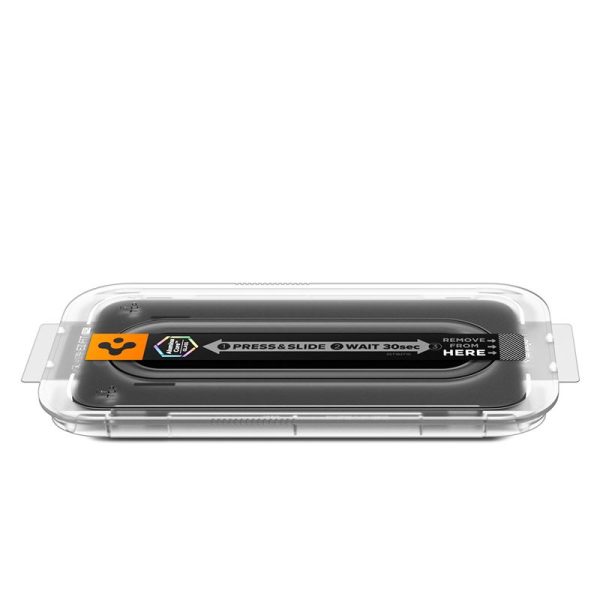 Spigen Glass tR EZ Fit Pro HD (Privacy) 1 Pack Transparency-Apple iPhone 17/16 Pro (AGL10098) - Image 5