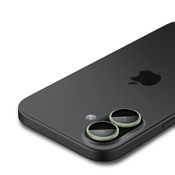 Spigen Glass tR EZ Fit Optik Pro 2 Pack Green-Apple iPhone 17 (AGL10128) - Image 7