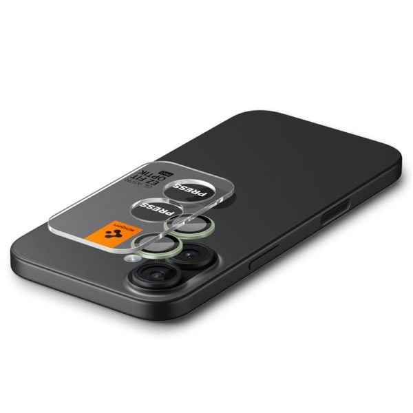 Spigen Glass tR EZ Fit Optik Pro 2 Pack Green-Apple iPhone 17 (AGL10128) - Image 8