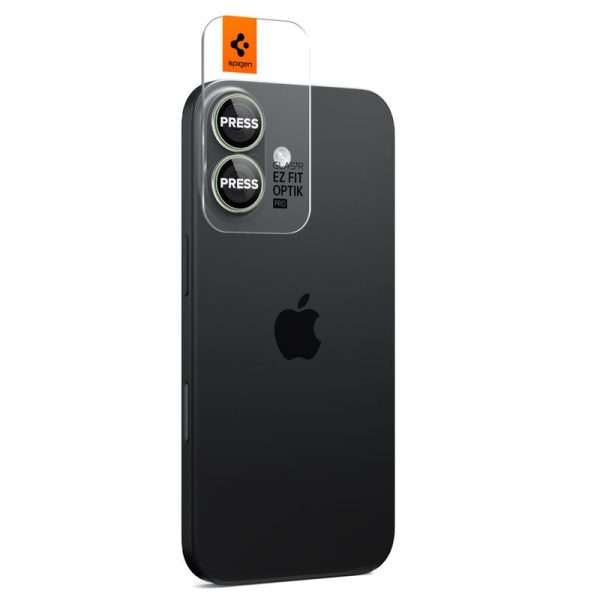 Spigen Glass tR EZ Fit Optik Pro 2 Pack Green-Apple iPhone 17 (AGL10128) - Image 9