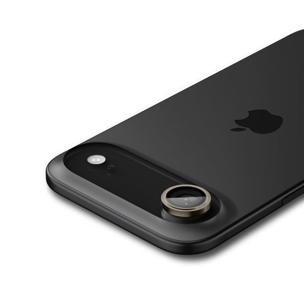 Spigen Glass tR EZ Fit Optik Pro 2 Pack Gold-Apple iPhone 17 Air (AGL10131) - Image 7