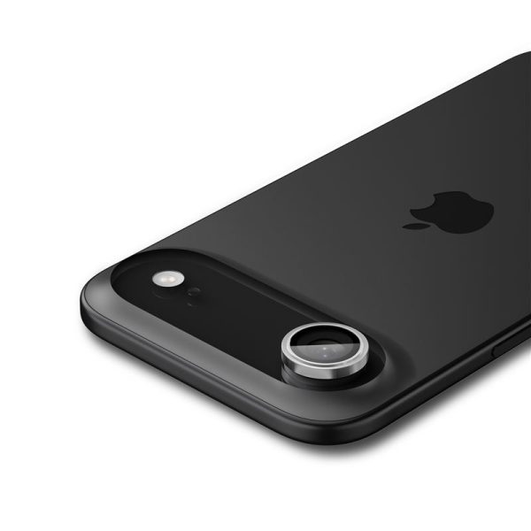 Spigen Glass tR EZ Fit Optik Pro 2 Pack Silver-Apple iPhone Air (AGL10132) - Image 7