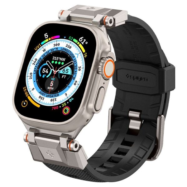 Spigen Watch Band DuraPro Armor Black-Apple Watch Series 44/45/46/49mm (AMP06065) - Image 22