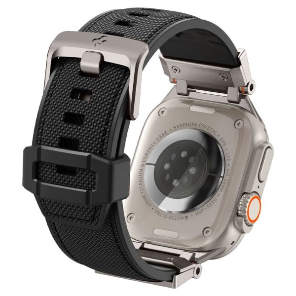 Spigen Watch Band DuraPro Armor Black-Apple Watch Series 44/45/46/49mm (AMP06065) - Image 24