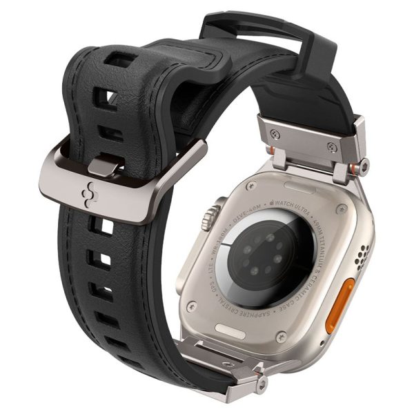 Spigen Wristband DuraPro Armor PU Black-Apple Watch Series 44/45/46/49mm (AMP07591) - Image 26