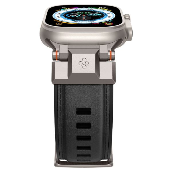 Spigen Wristband DuraPro Armor PU Black-Apple Watch Series 44/45/46/49mm (AMP07591) - Image 29