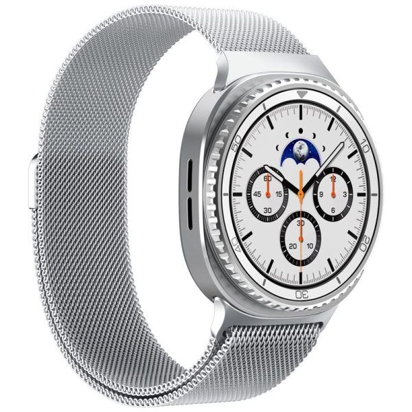 Spigen Metal Fit Silver-Samsung Samsung Galaxy Watch 8 40/44/46mm (AMP10121) - Image 4