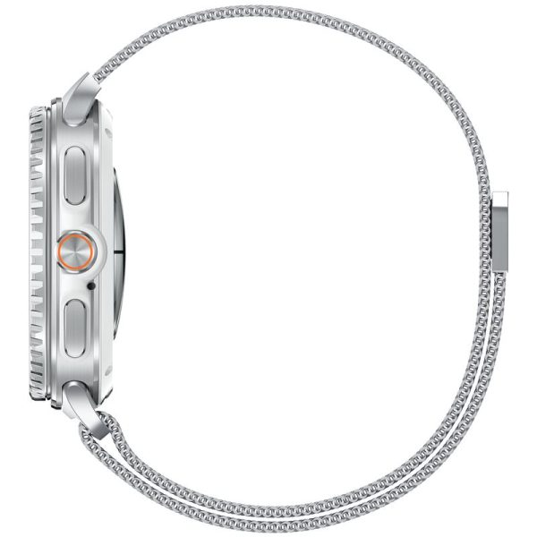 Spigen Metal Fit Silver-Samsung Samsung Galaxy Watch 8 40/44/46mm (AMP10121) - Image 8