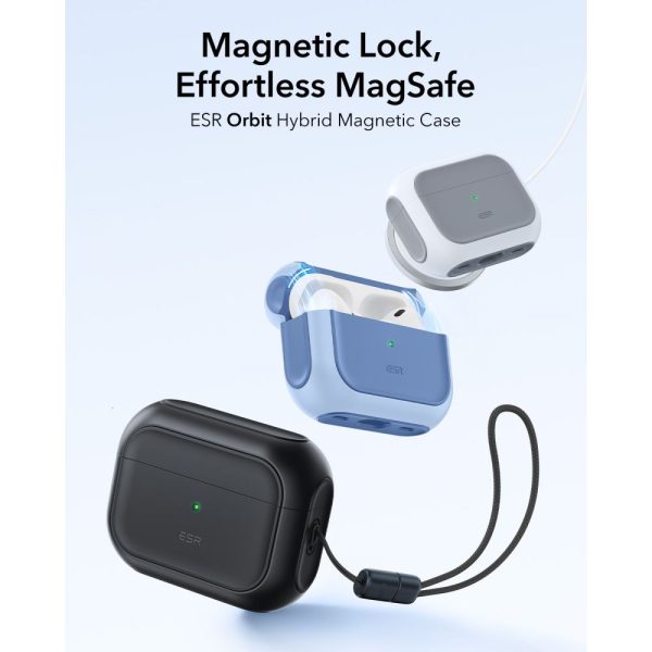 ESR ORBIT HALOLOCK MAGSAFE APPLE AIRPODS PRO 3 BLACK - Image 2