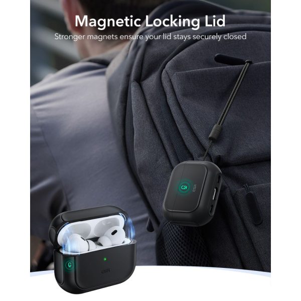 ESR ORBIT HALOLOCK MAGSAFE APPLE AIRPODS PRO 3 BLACK - Image 3