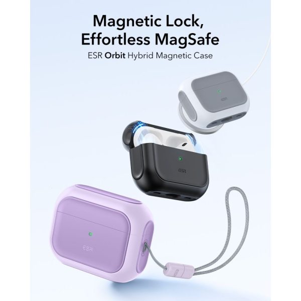 ESR ORBIT HALOLOCK MAGSAFE APPLE AIRPODS PRO 3 LAVENDER - Image 2