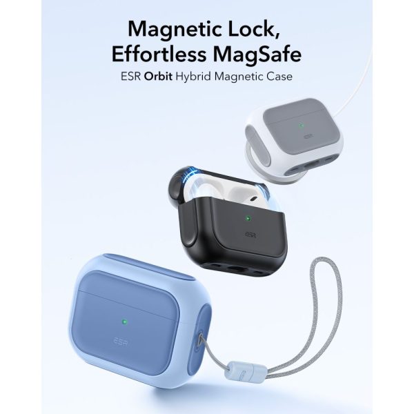 ESR ORBIT HALOLOCK MAGSAFE APPLE AIRPODS PRO 3 POWDER BLUE - Image 2