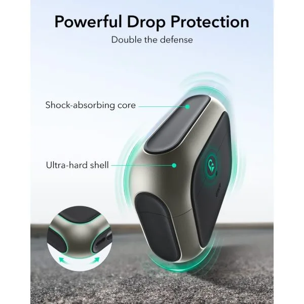 Θήκη Apple AirPods Pro 3 ESR Orbit HaloLock MagSafe Titanium - Image 5