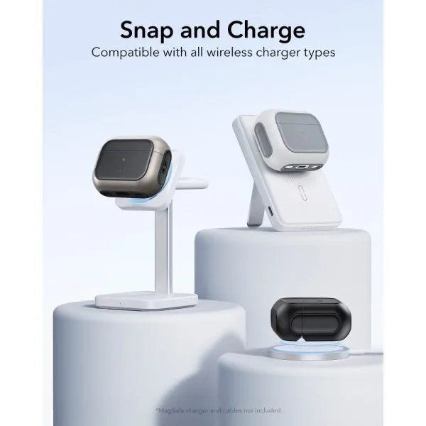 Θήκη Apple AirPods Pro 3 ESR Orbit HaloLock MagSafe Titanium - Image 6