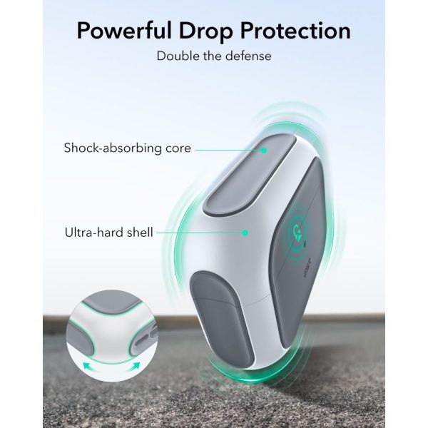 ESR ORBIT HALOLOCK MAGSAFE APPLE AIRPODS PRO 3 WHITE - Image 5