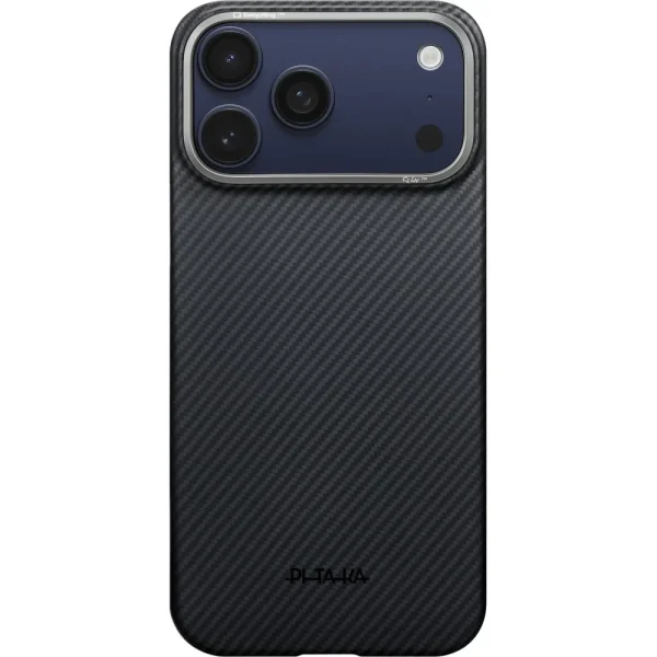Θήκη iPhone 17 Pro Max Pitaka Ultra-Slim Case Black / Grey - Image 8