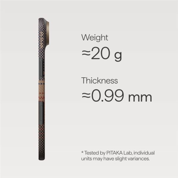 Pitaka Ultra-Slim Case Sunset-Apple iPhone Air (KI1702SA) - Image 6