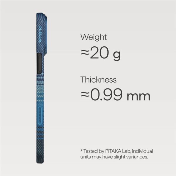 Pitaka Ultra-Slim Case Moonrise-Apple iPhone 17 Pro (KI1703MP) - Image 7