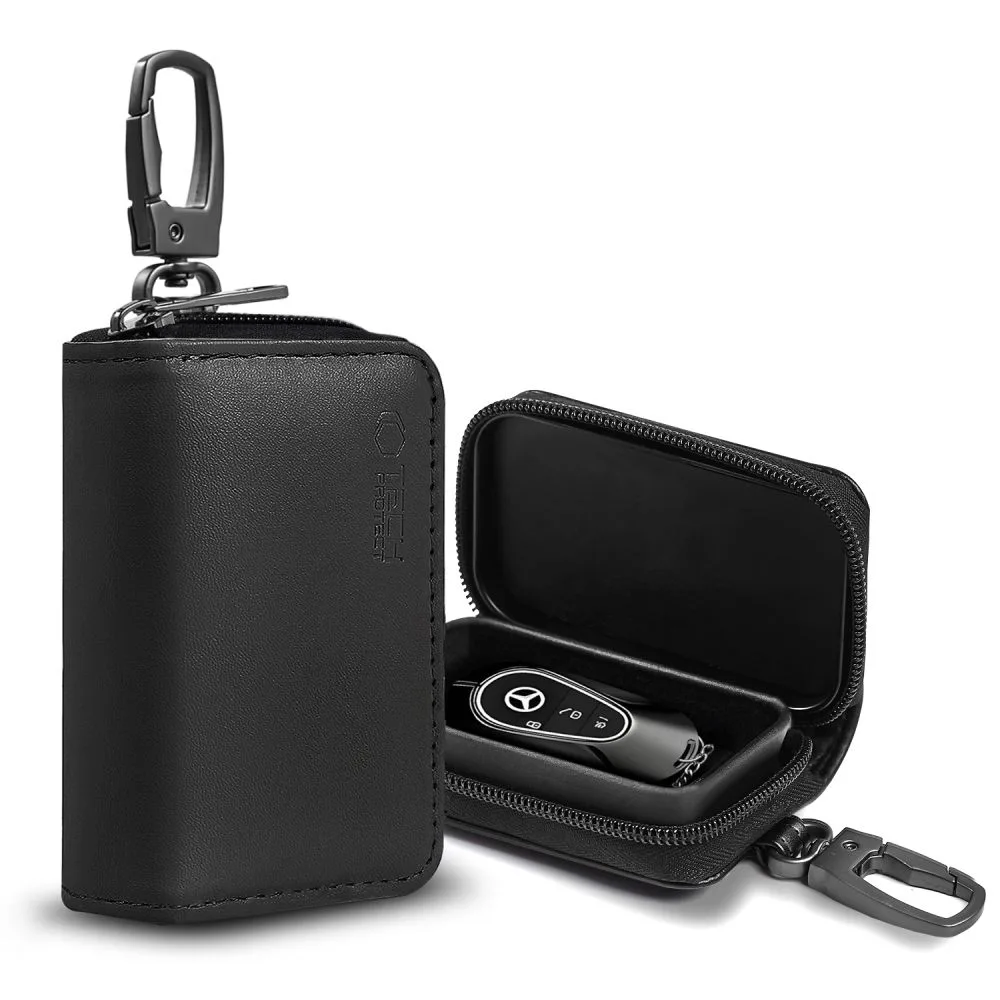 Θήκη Faraday για Κλειδί Αυτοκινήτου Tech-Protect KLR300 RFID Signal Blocker Black
