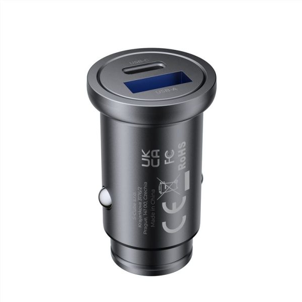 Mobile Origin Metal Car Charger 30W CA12 -  USB-C USB-A (MO-MCCH30W-CA12) - Image 7