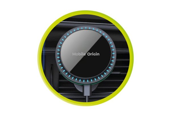 Mobile Origin Wireless Car Vent Charger CA18 Apple Watch/iPhone MagSafe Compatible (MO-WCVCH-CA18) - Image 13