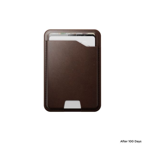 Nomad Leather Mag Wallet with Find My Tracking Brown (NM011758858) - Image 8