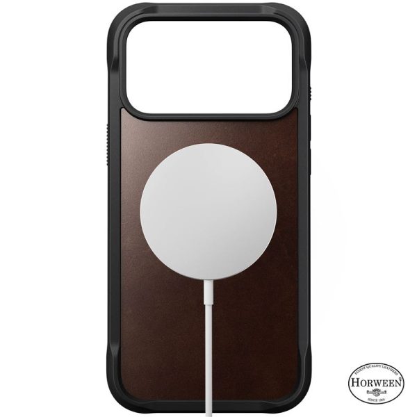 Nomad Rugged Leather Case rustic brown (Horween)-Apple iPhone 17 Pro Max (NM011796858) - Image 11