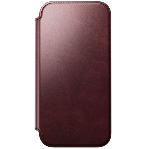 Nomad Modern Leather Folio burgundy (Horween)-Apple iPhone 17 Pro Max (NM011826858) - Image 14