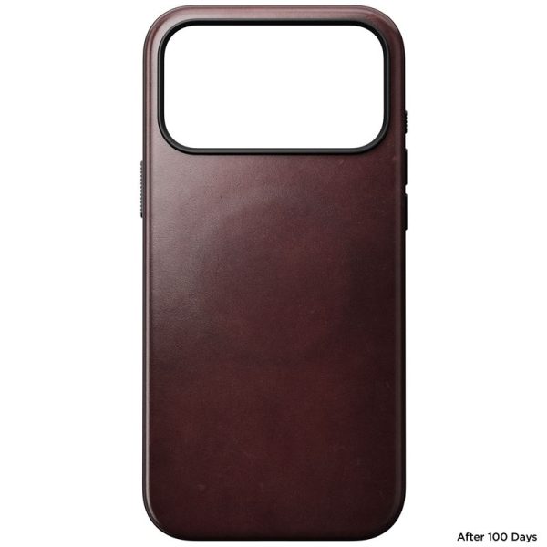 Nomad Modern Leather Case burgundy (Horween)-Apple iPhone 17 Pro Max (NM011840858) - Image 4