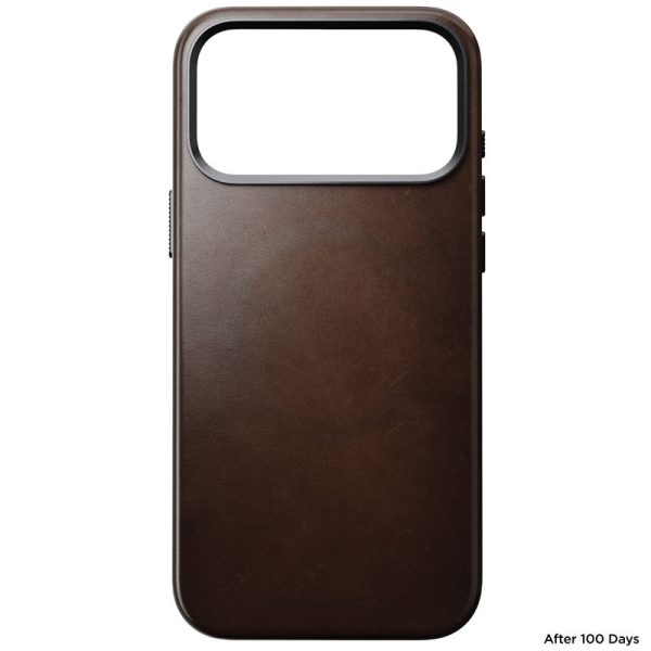 Nomad Traditional Leather Case rustic brown (Horween)-Apple iPhone 17 Pro Max (NM011918858) - Image 4