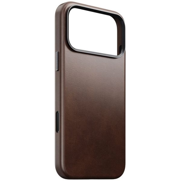 Nomad Traditional Leather Case rustic brown (Horween)-Apple iPhone 17 Pro Max (NM011918858) - Image 6