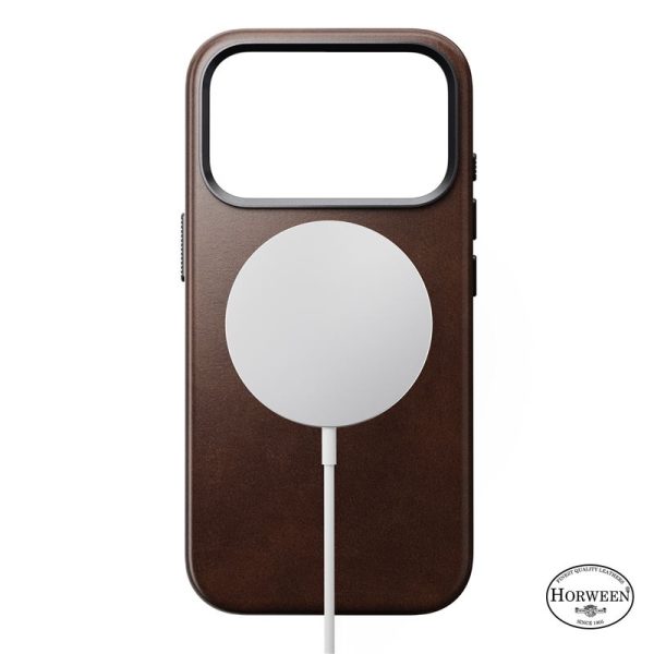 Nomad Traditional Leather Case rustic brown (Horween)-Apple iPhone 17 Pro (NM011970858) - Image 3
