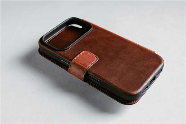 Nomad Modern Leather Folio olde dublin (Horween)-Apple iPhone 17 Pro (NM014094858) - Image 4