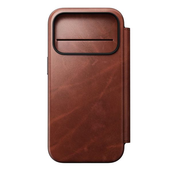 Nomad Modern Leather Folio olde dublin (Horween)-Apple iPhone 17 Pro (NM014094858) - Image 9