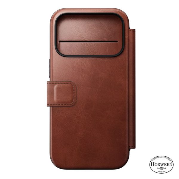 Nomad Modern Leather Folio olde dublin (Horween)-Apple iPhone 17 Pro (NM014094858) - Image 11