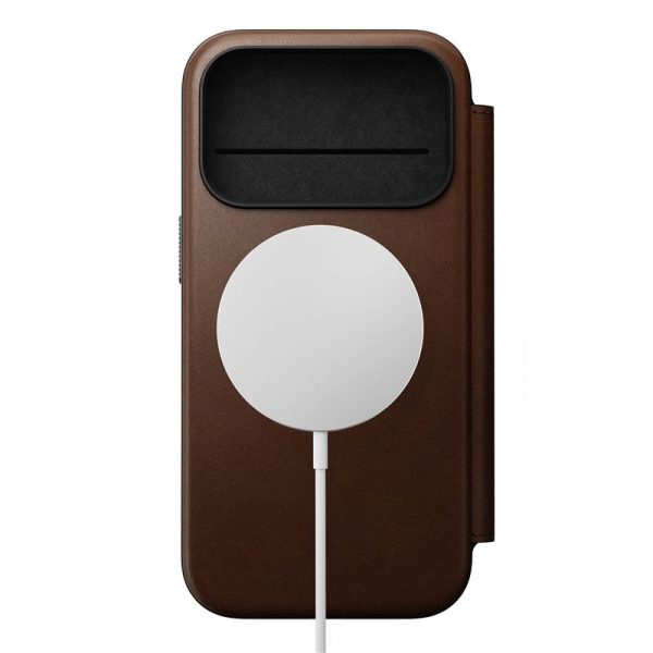 Nomad Modern Leather Folio brown-Apple iPhone 17 Pro (NM014186858) - Image 4