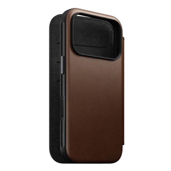 Nomad Modern Leather Folio brown-Apple iPhone 17 Pro (NM014186858) - Image 7