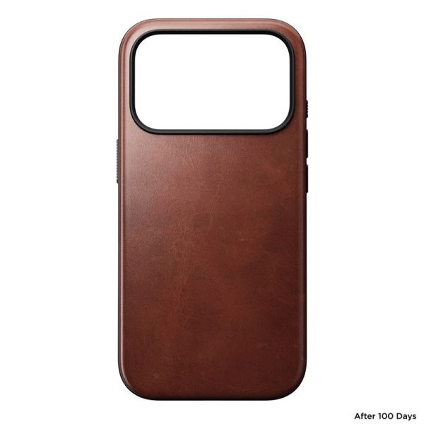 Nomad Modern Leather Case olde Dublin (Horween)-Apple iPhone 17 Pro (NM014230858) - Image 7
